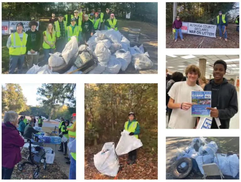 Photos from AL PALS 2025 Autauga River Clean-Up event