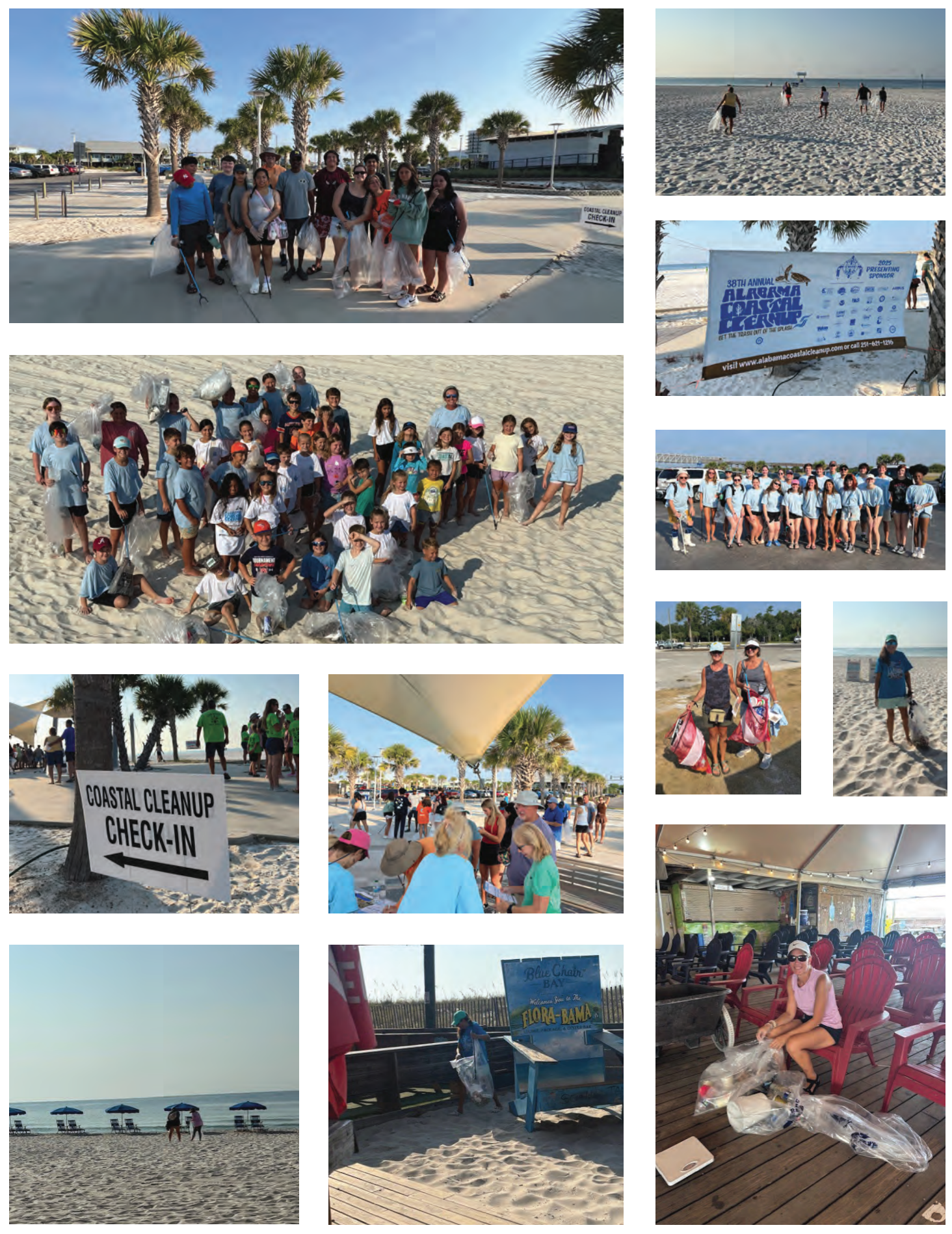 Photos from AL PALS 2025 Costal Clean-Up event