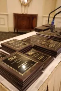 Plaques at the 2025 Alabama PALS Governor's Awards