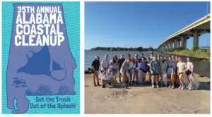 Poster for Coastal Clean Up 2022