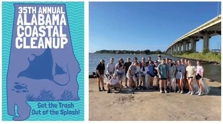 Poster for Coastal Clean Up 2022