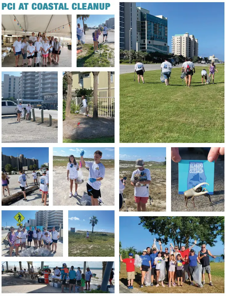 Photos taken at the 2022 Coastal Cleanup