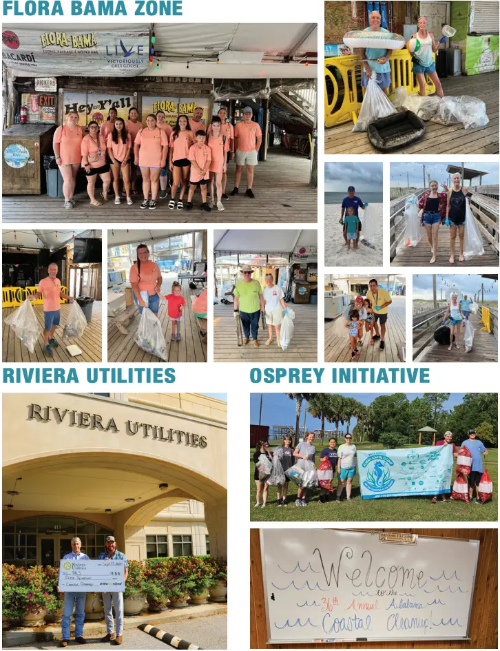 Photos from AL PALS 2023 Costal Clean-Up event
