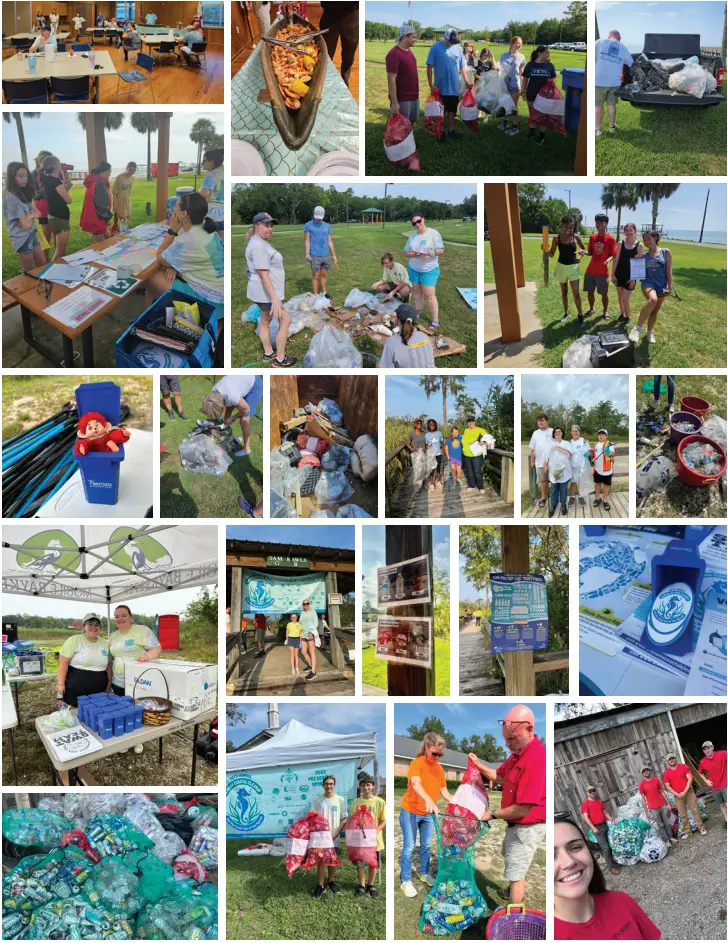 Photos from AL PALS 2023 Costal Clean-Up event