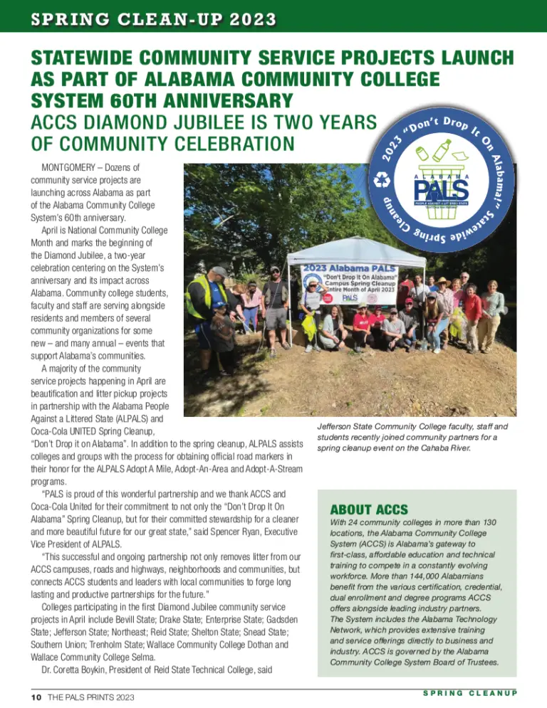AL PALS Summer 2023 Newsletter Cover (Q3)