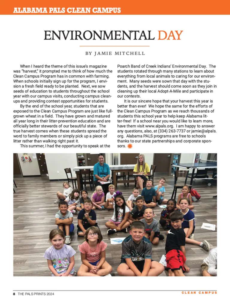 AL PALS Winter 2024 Newsletter Cover (Q1)