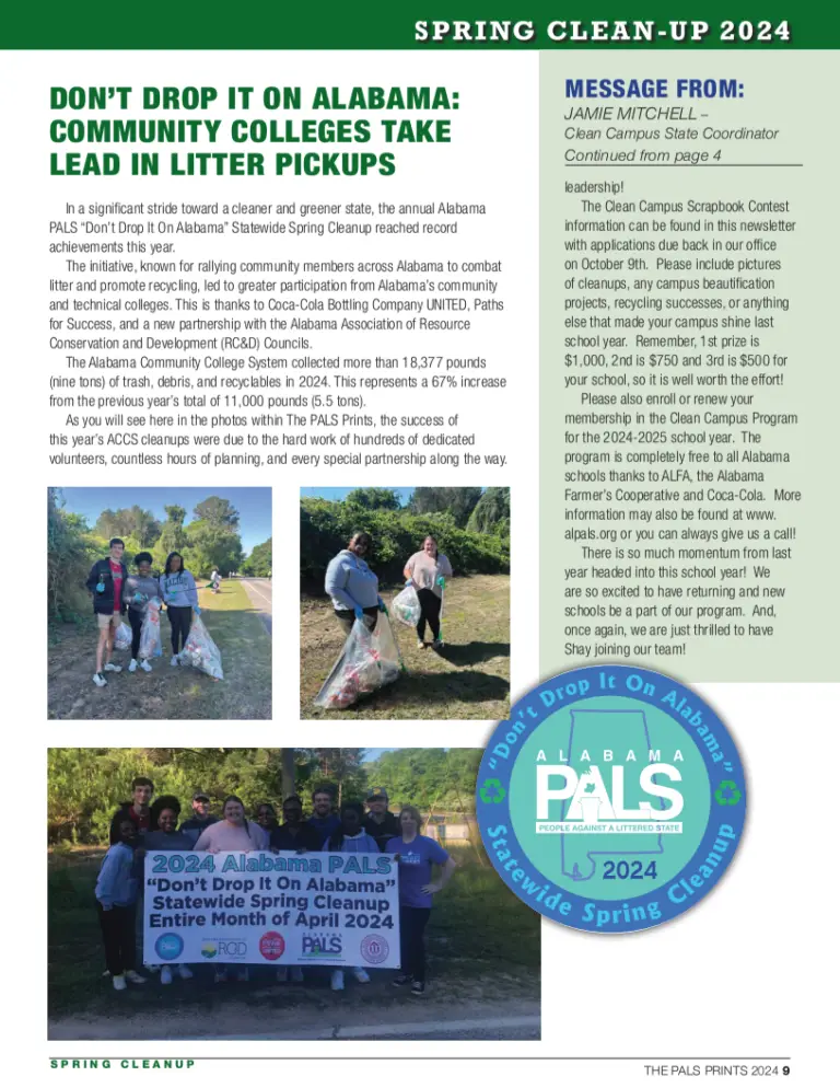 AL PALS Summer 2024 Newsletter Cover (Q3)