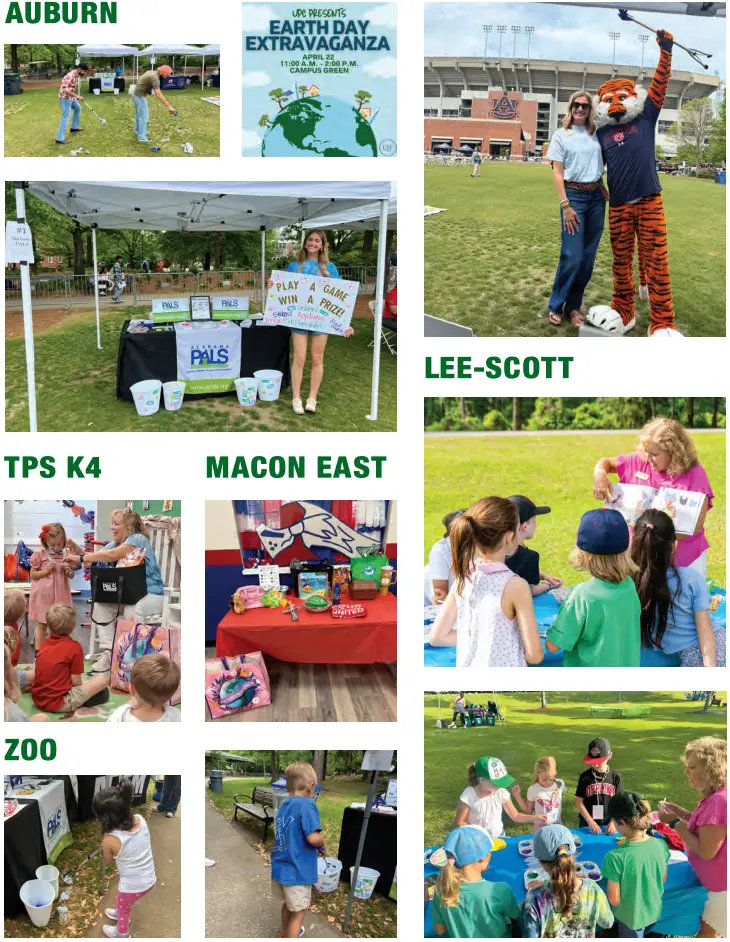 Photos taken from the 2025 Earth Day event
