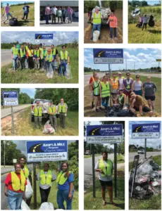 Photos taken from the Apopt-a-mile programs in 2025