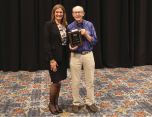 Lake Martin’s own John Thompson, right, was honored with the Don Hines Memorial Award last week at the Alabama PALS Governor’s Awards dinner.